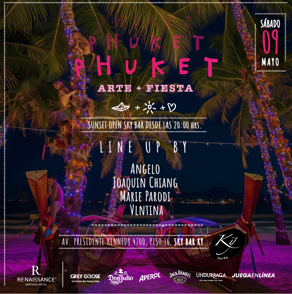 Phuket by Sky Bar Ky Renaissance Santiago Hotel Sábado 09 de Mayo image}