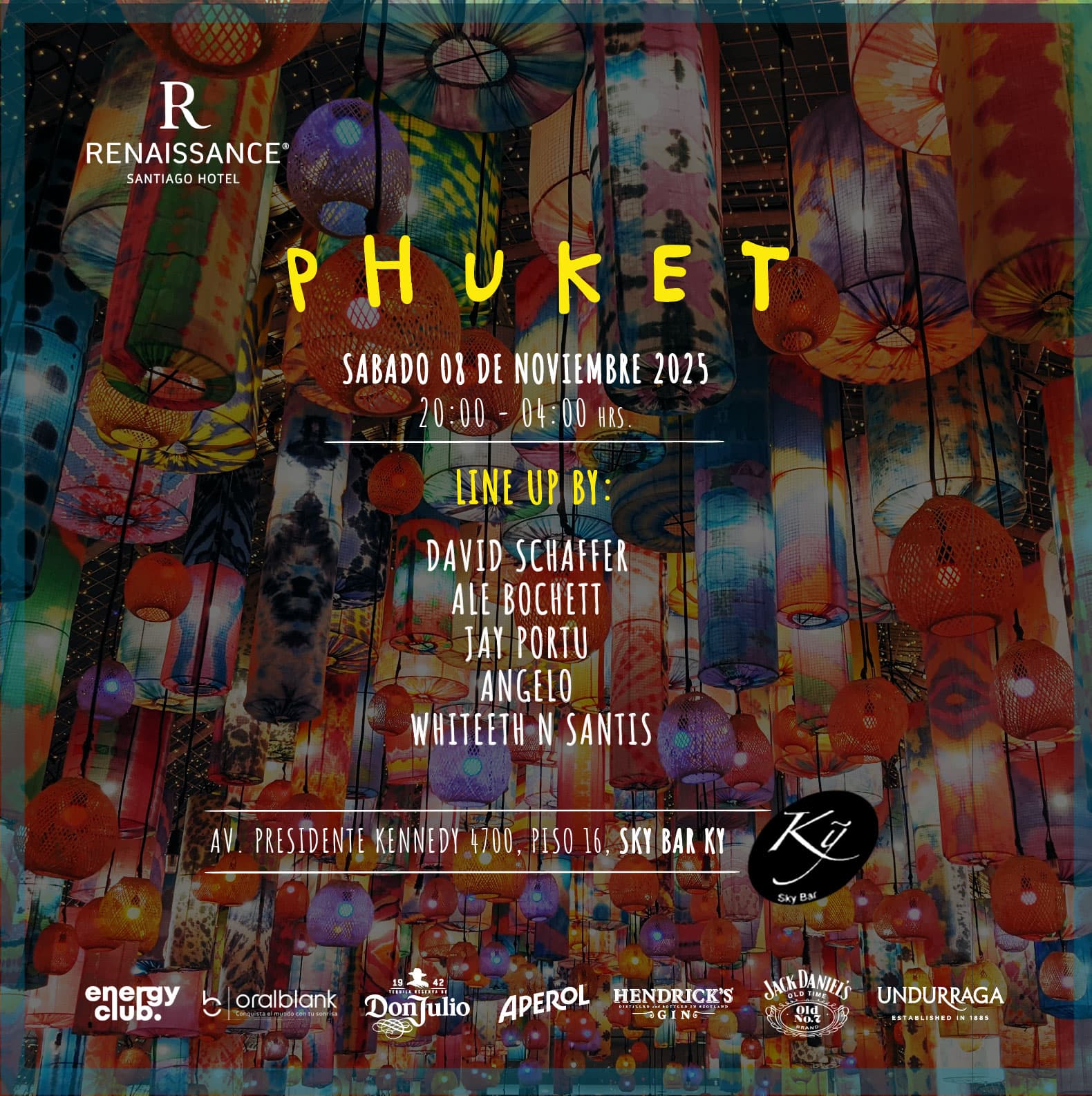 Phuket by Sky Bar Ky Renaissance Santiago Hotel Sábado  08 11 2025 image}