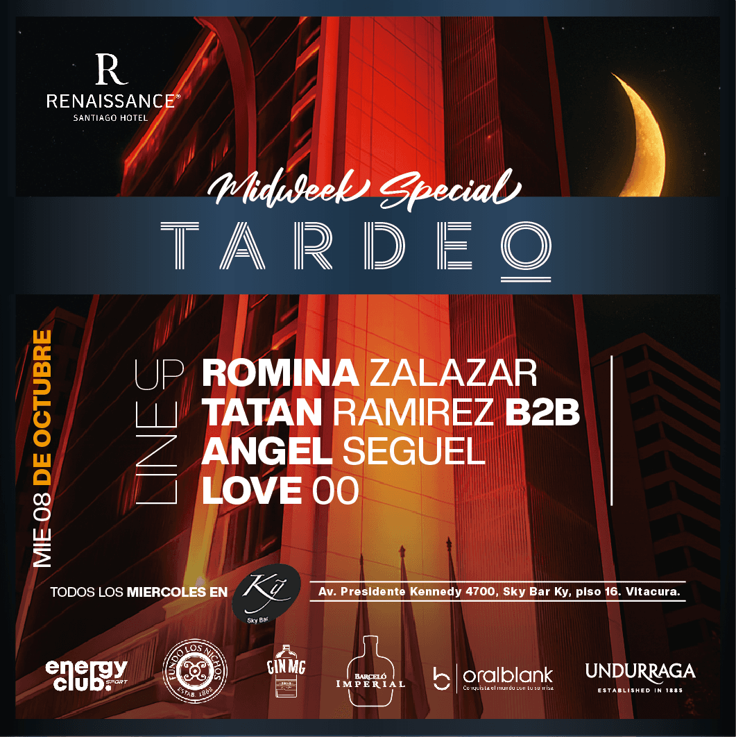 Tardeo by Sky Bar Renaissance Santiago Hotel  08 10 2025 image}