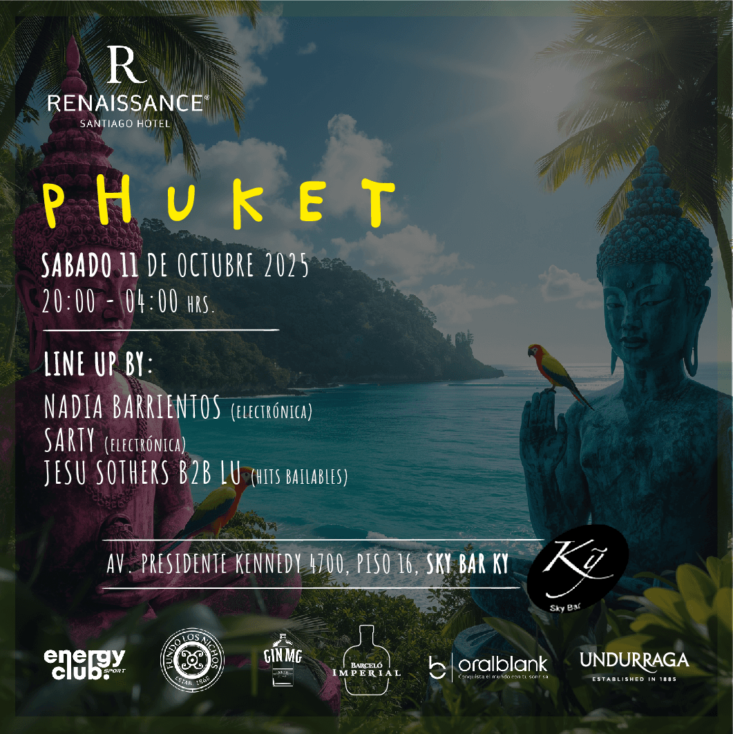 Phuket by Sky Bar Ky Renaissance Santiago Hotel Sábado  11 10 2025 image}