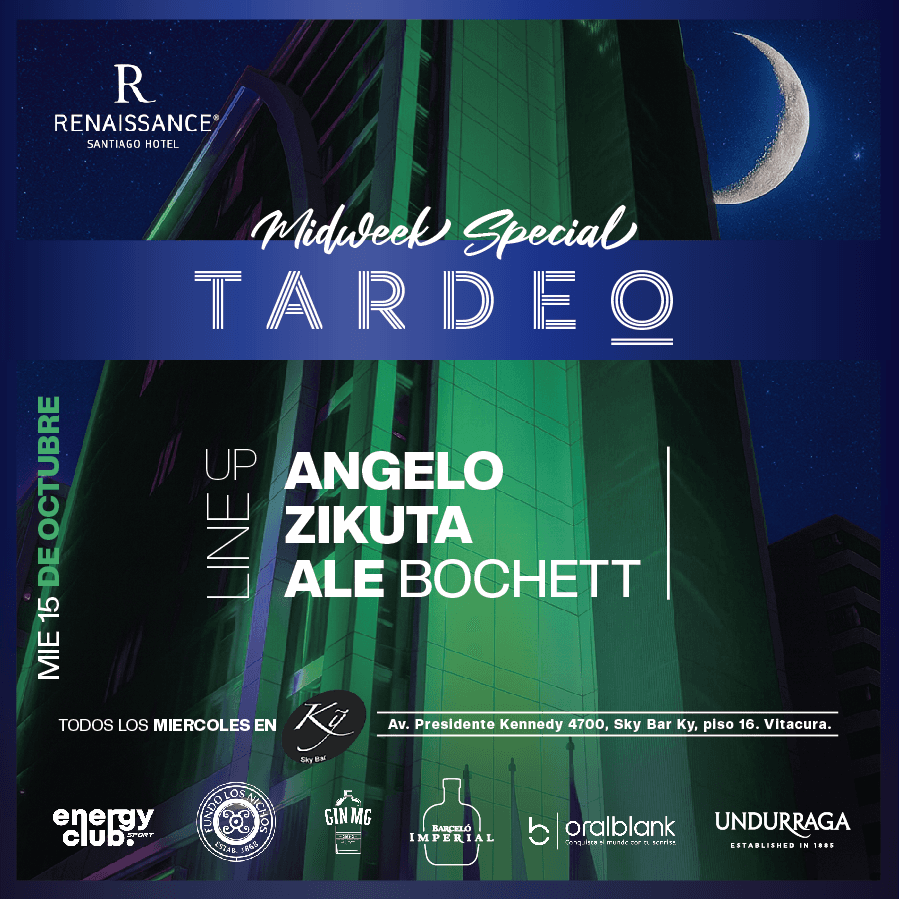 Tardeo by Sky Bar Renaissance Santiago Hotel 15 10 2025 image}