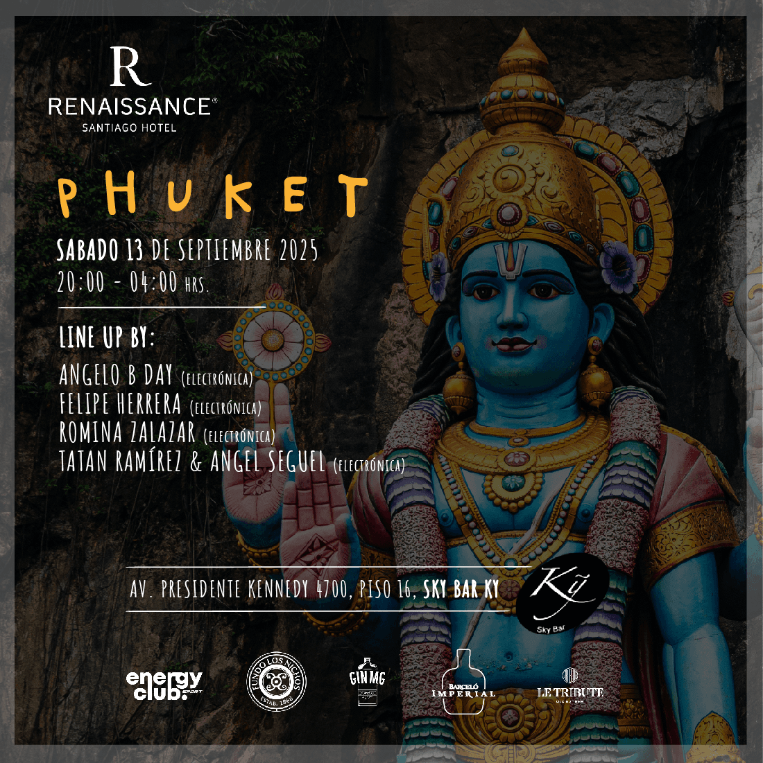 Phuket by Sky Bar Ky Renaissance Santiago Hotel Sábado 13 image}