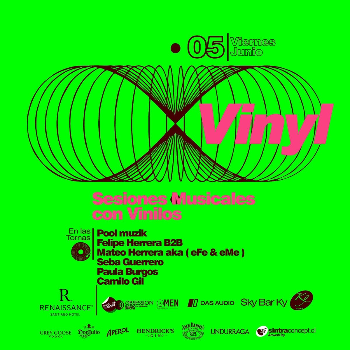 VINYL by Sky Bar Ky Renaissance Santiago Hotel 05 de Junio image}