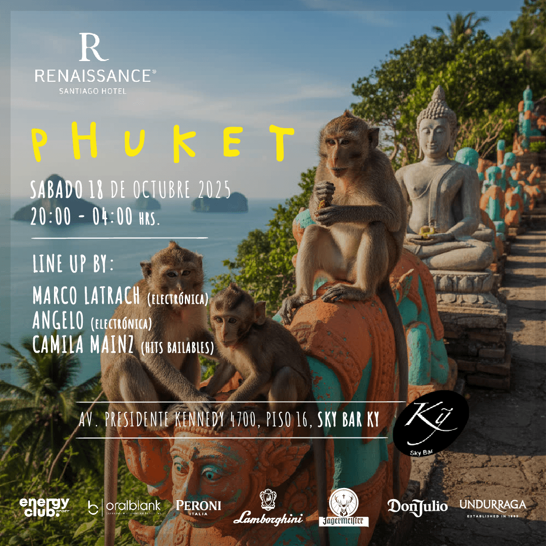 Phuket by Sky Bar Ky Renaissance Santiago Hotel Sábado  18 10 2025  image}